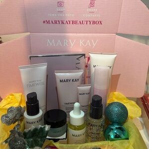 Mary Kay Skincare Set in Pink and Yellow